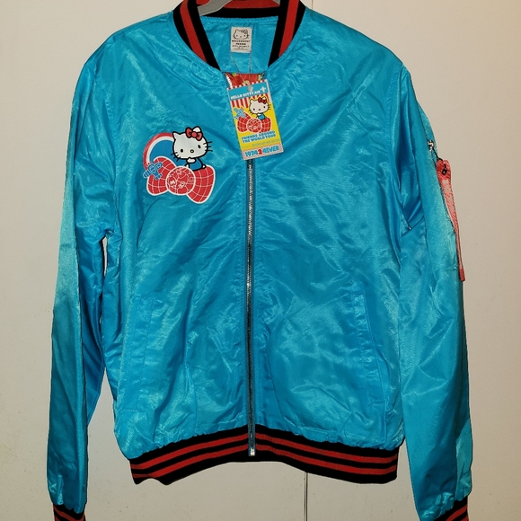Sanrio Jackets & Blazers - Hello Kitty 45th Anniversary Bomber Jacket